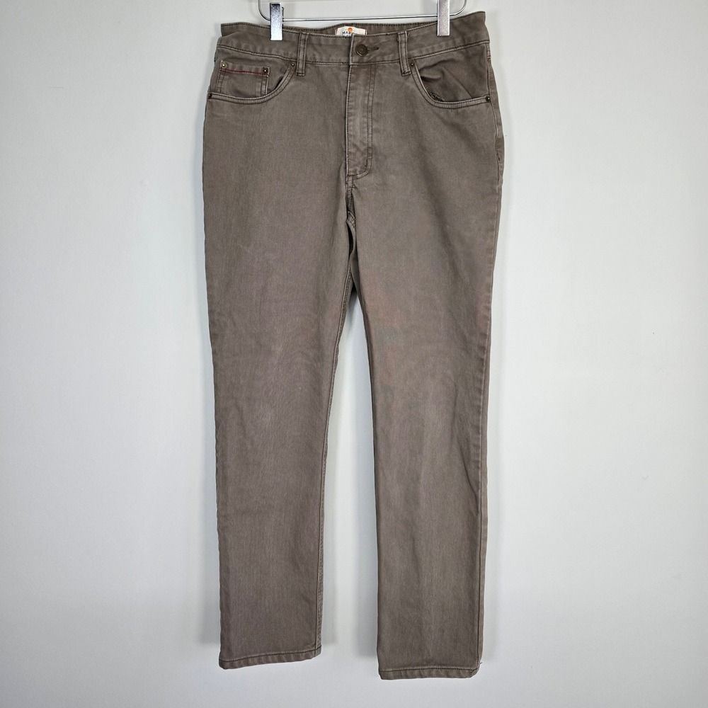 Marine Layer Corduroy Pants Mens 33x32 (fits 31x29) Brown Fine Wale Casual